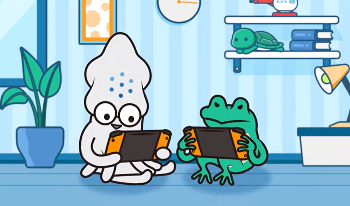 イカくん」がアニメーションになって登場！ | 水野眼科